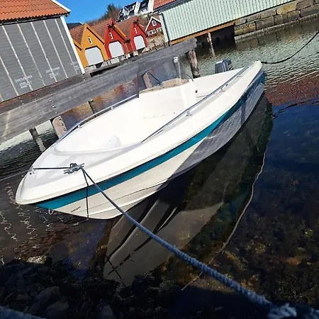 With Boat Apartment Spangereid
